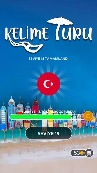 Kelime Turu - Türkçe Bulmacala Schermafbeelding 0