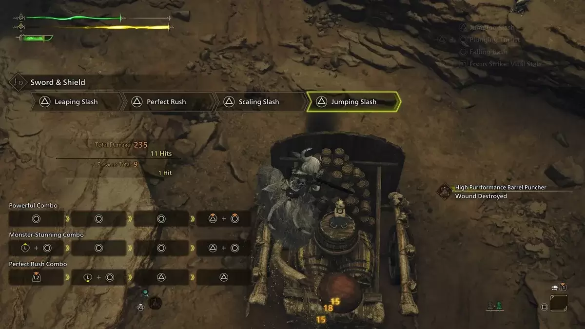 Schwert und Schild in Monster Hunter Wilds Tipps