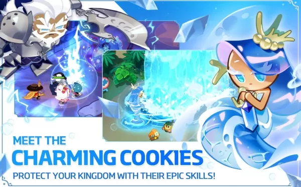 Команды с Печеньем Огненного Духа в Cookie Run: Kingdom