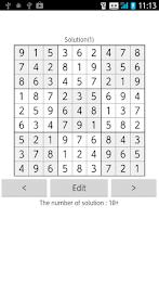 Sudoku Solver Multi Solutions स्क्रीनशॉट 3