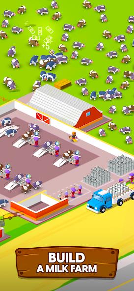 Milk Farm Tycoon Mod ภาพหน้าจอ 3