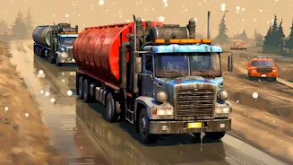 Oil Cargo Transport Truck Game Screenshot 3