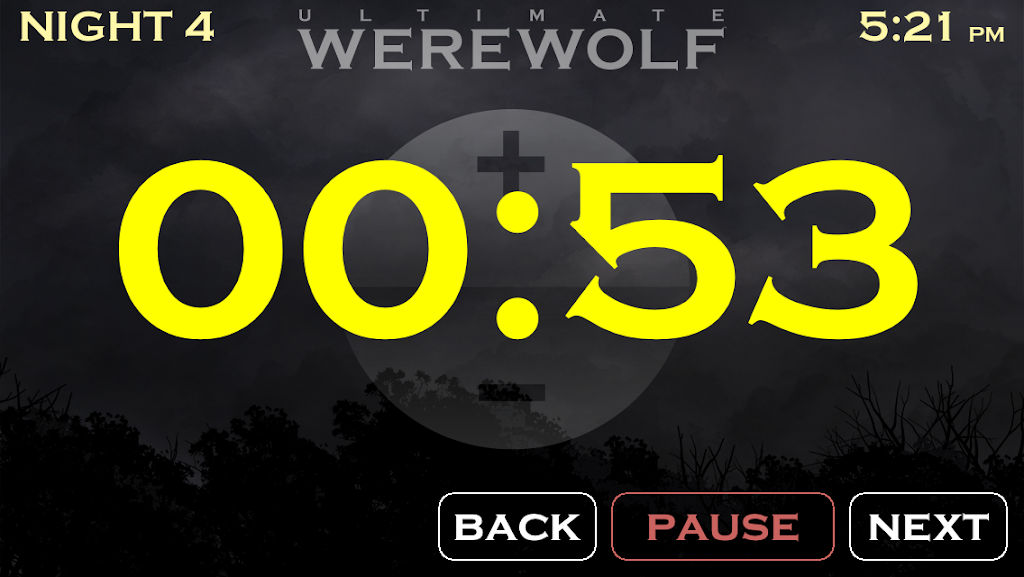 Ultimate Werewolf Timer Schermafbeelding 2