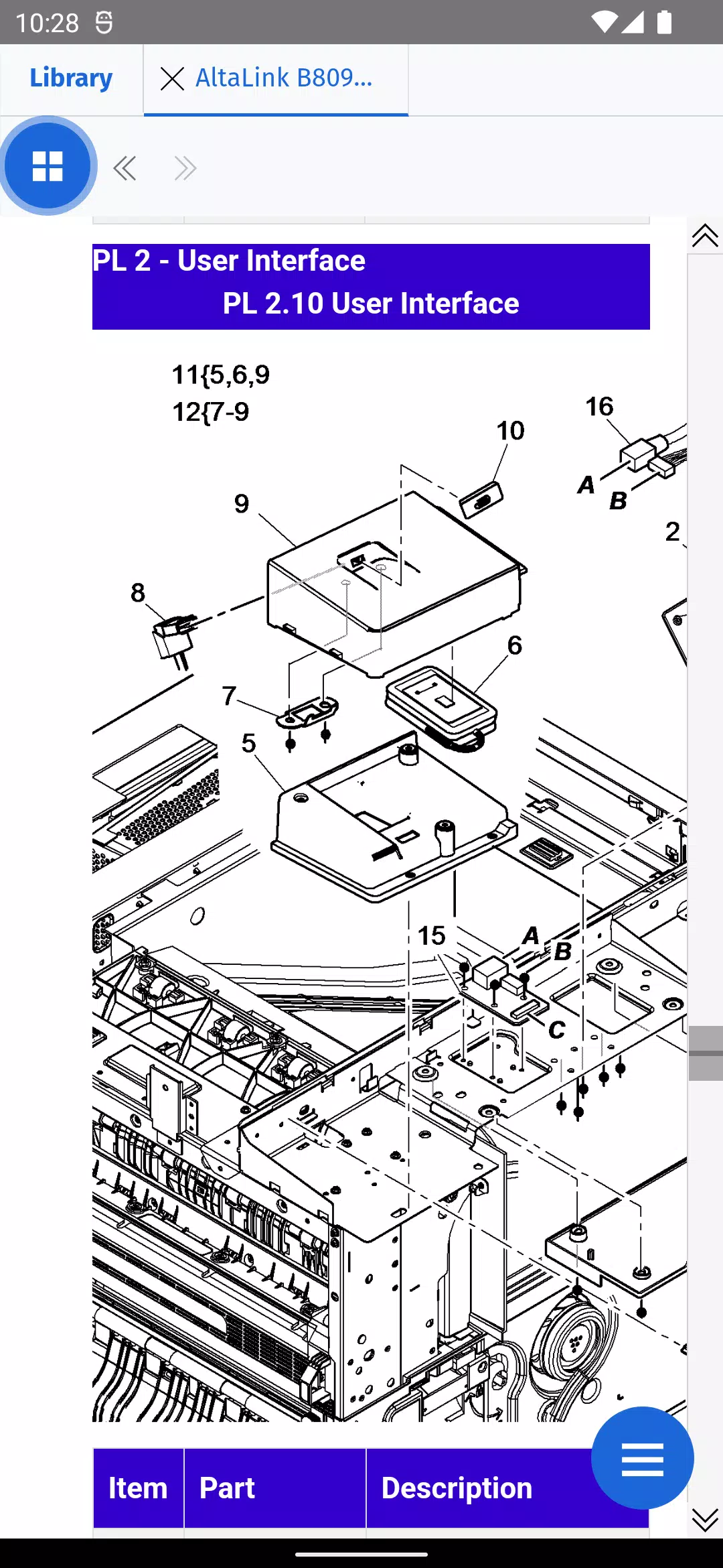 proLibro for Xerox स्क्रीनशॉट 2