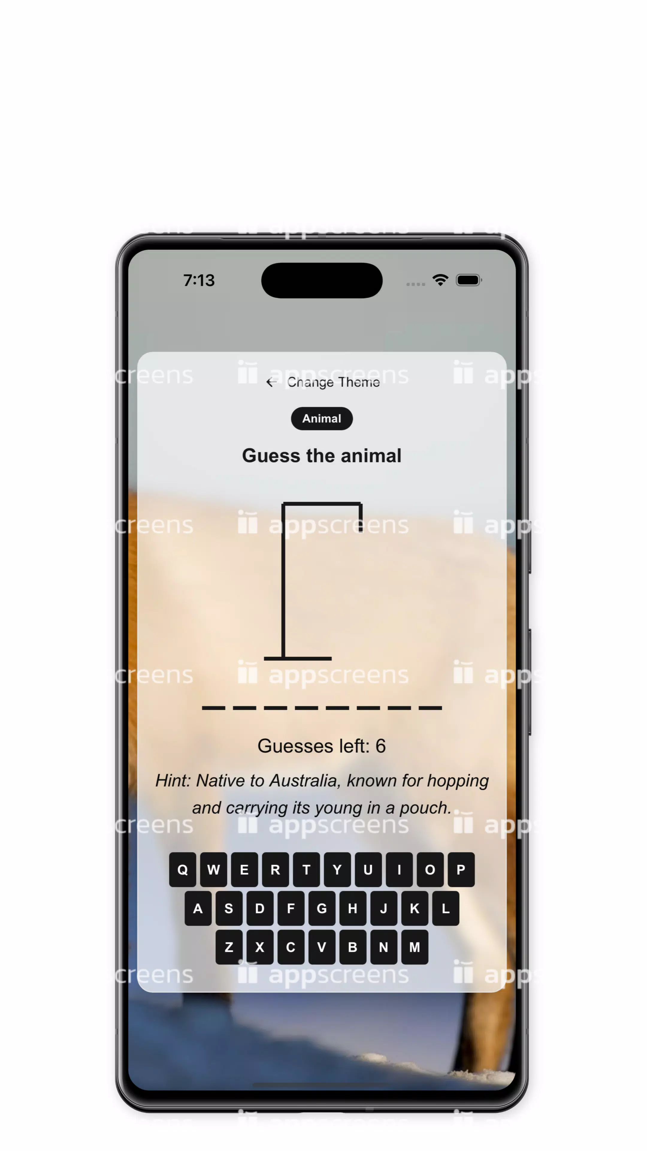 HangmanHero Screenshot 1