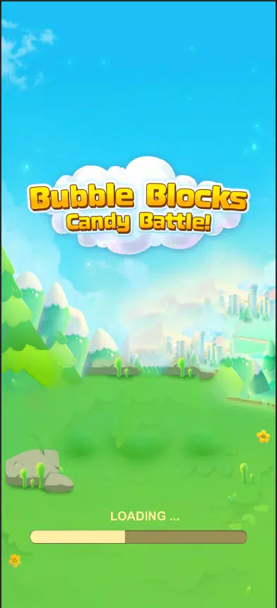 Bubble Blocks: Candy Battle! Ảnh chụp màn hình 0