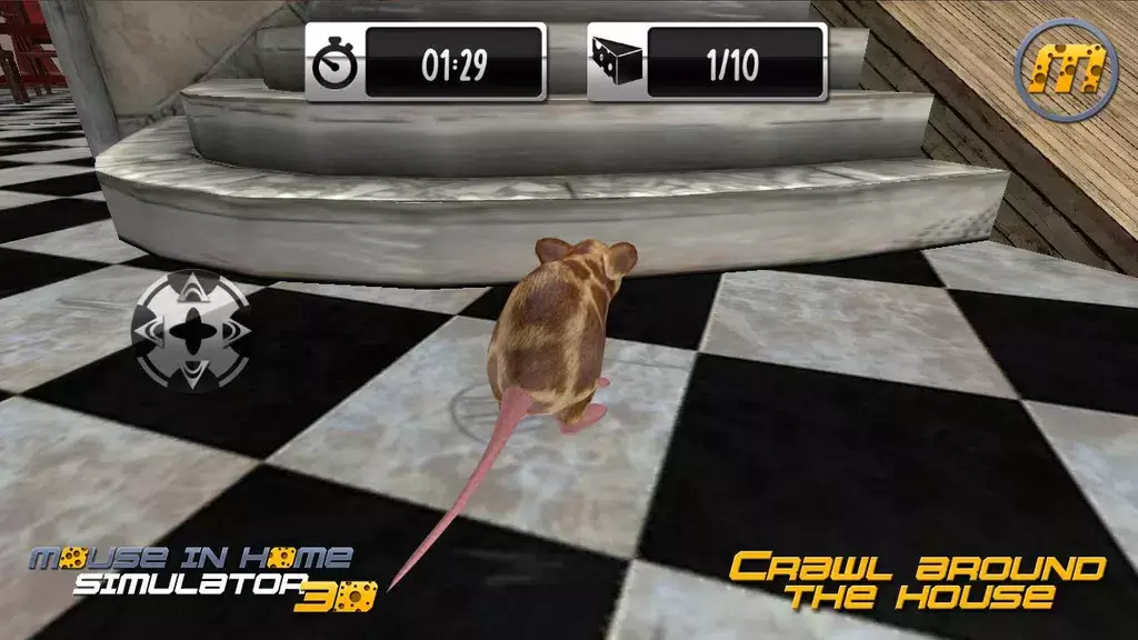 Mouse in Home Simulator 3D Captura de tela 2