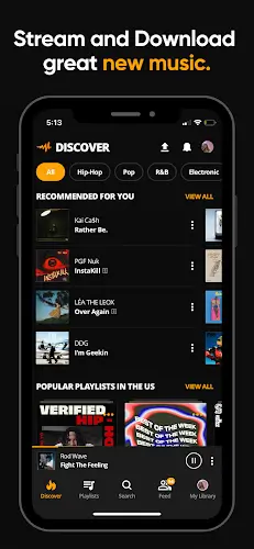 Audiomack: Music Downloader Tangkapan skrin 0