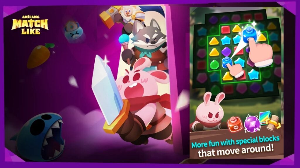 Anipang Matchlike: Roguelike RPG Memenuhi Perlawanan-3