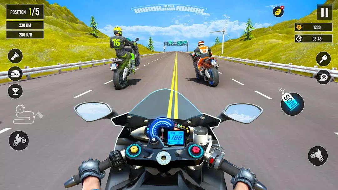 Moto racing Master game スクリーンショット 0