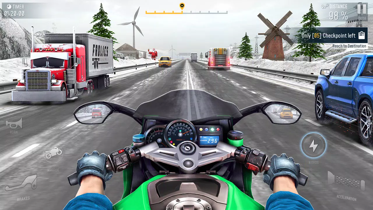 Rider 3D Bike Racing Games スクリーンショット 1