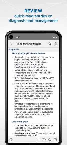 Schermata Gynecology and Obstetrics 3