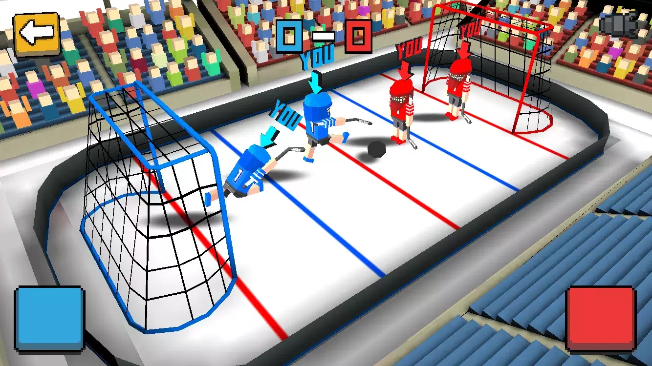 Cubic Hockey 3D 스크린샷 2