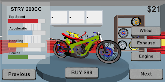 Indonesia Drag Bike Racing 3D应用截图第2张