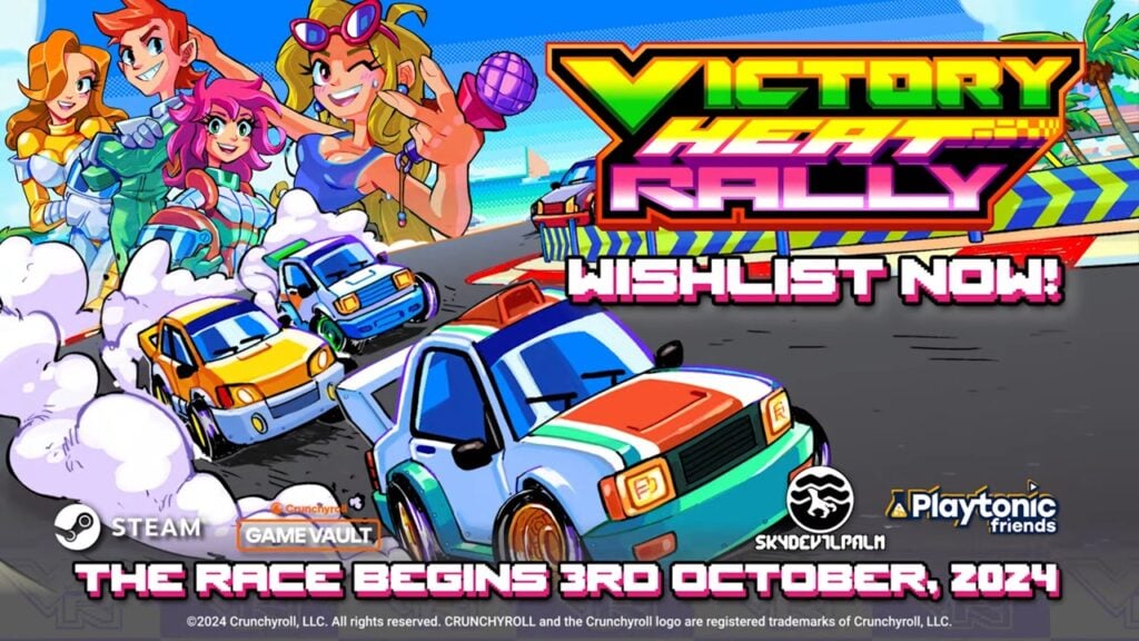 Retro Tarz Arcade Yarışçısı Victory Heat Rally Yakında Crunchyroll Üzerinden Mobile Geliyor!