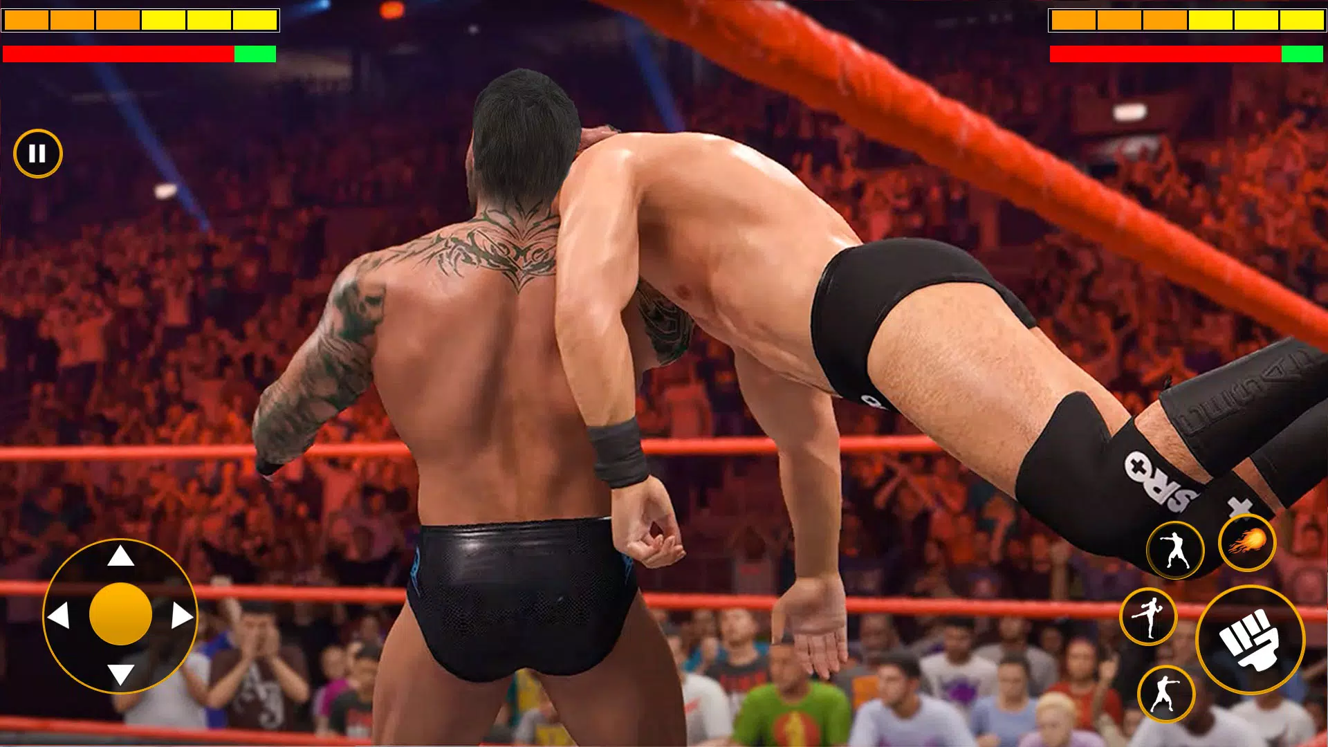 Real Wrestling Fighting Game Capture d'écran 1