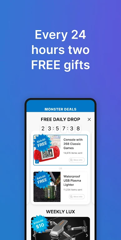 Monster Deals ဖန်သားပြင်ဓာတ်ပုံ 0