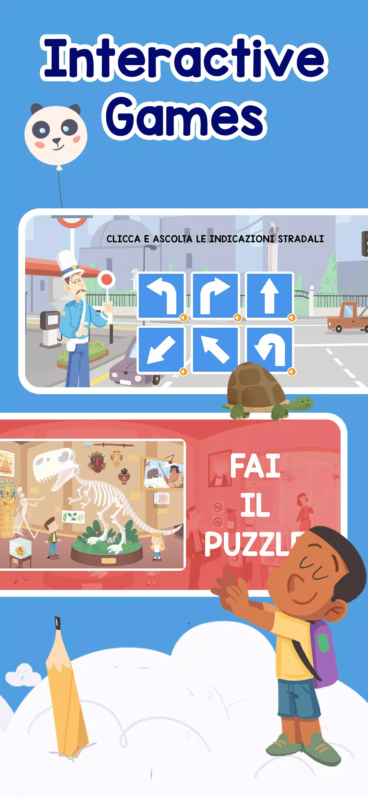 LANGUAKIDS: Italian for kids Ekran Görüntüsü 1