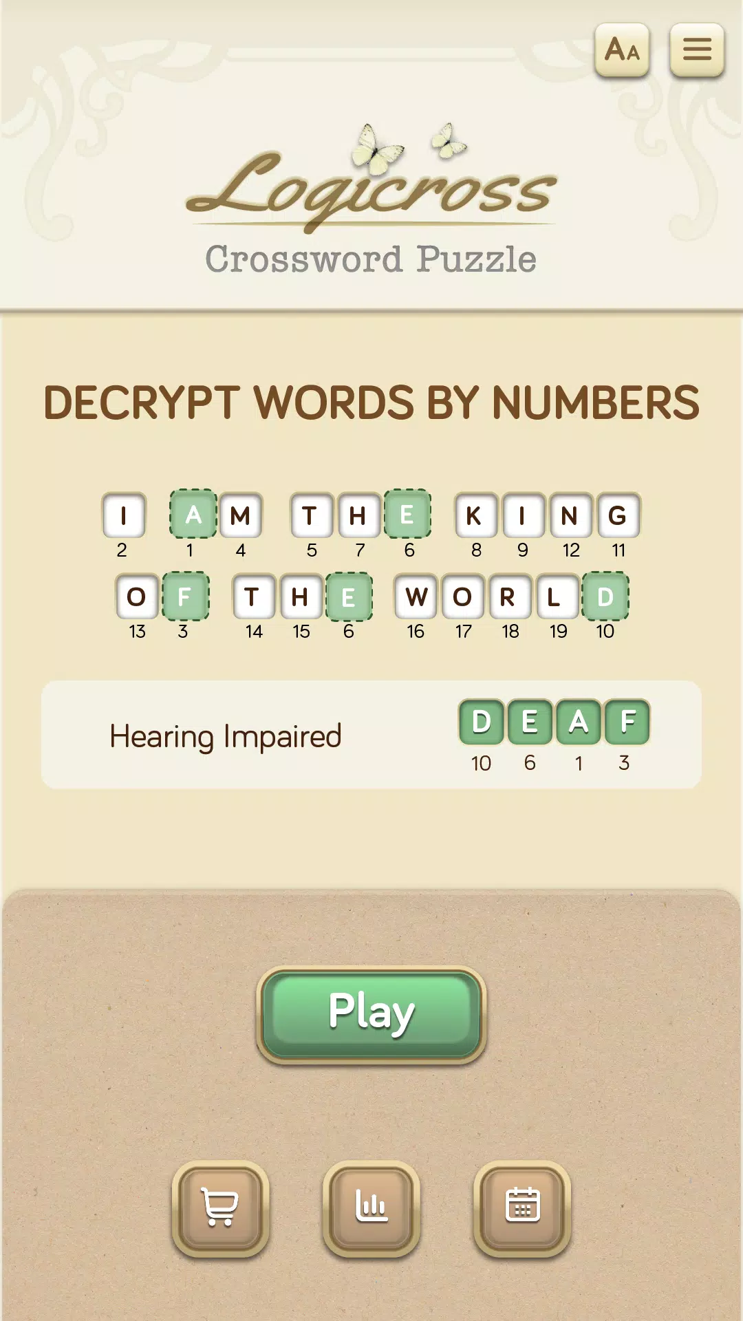 Logicross: Crossword Puzzle應用截圖第0張