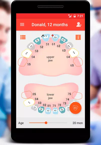 Teething Calendar Captura de pantalla 0