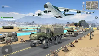 Army Vehicle Cargo: Truck Game Скриншот 2