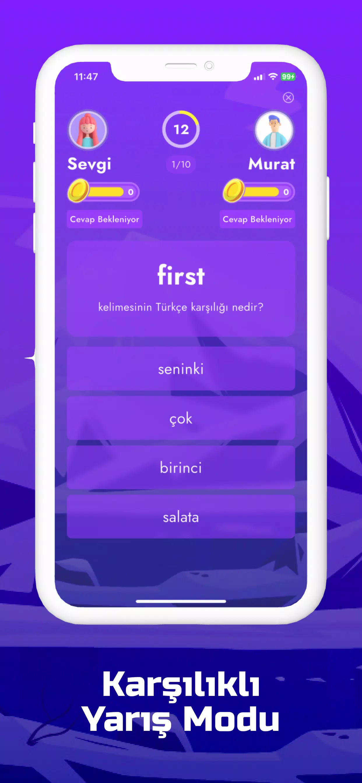 Quizlingo - İngilizce Öğren Captura de tela 3