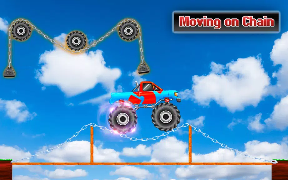 Rope Bridge Racer Car Game Screenshot 1