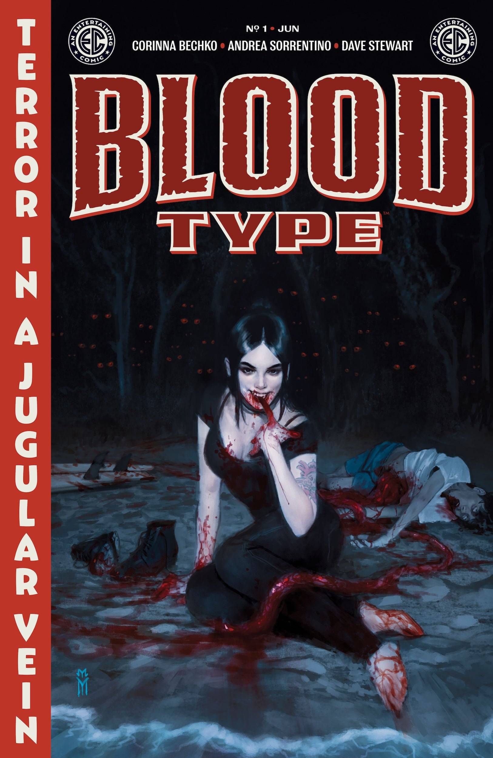 Copertina n. 1 di tipo sanguigno di Miguel Mercado