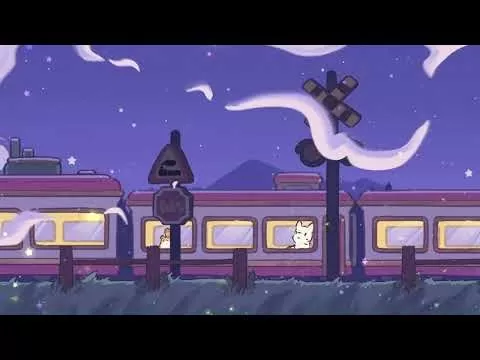 Captura de tela da jogabilidade mostrando gatos preparando comida