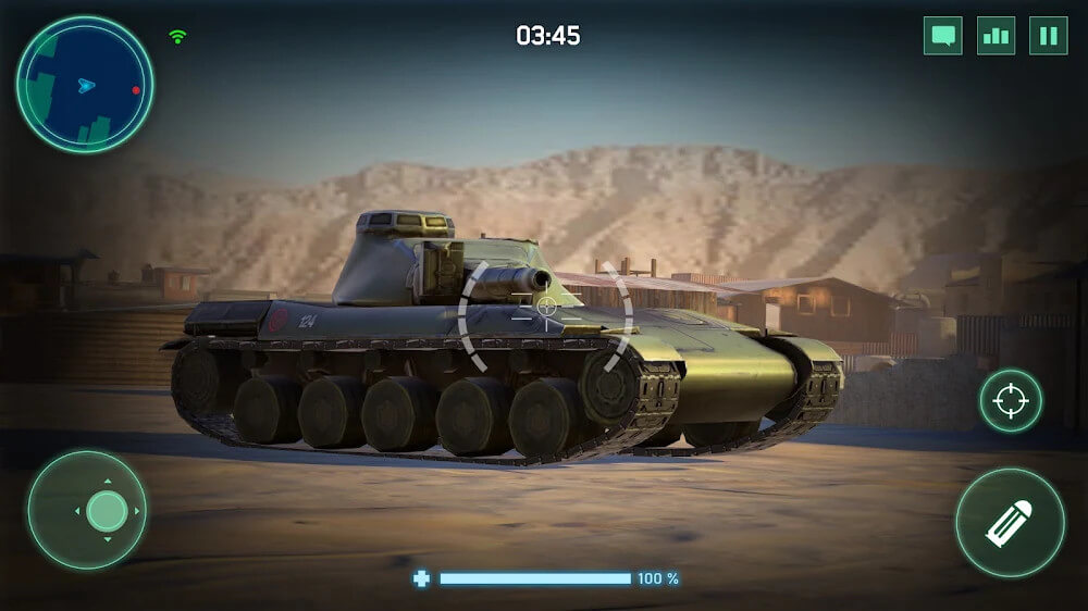 War Machines：Tanks Battle Game Screenshot 1