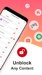 VPN Kitten: Free Unlimited VPN Proxy & Secure WiFi 스크린샷 2