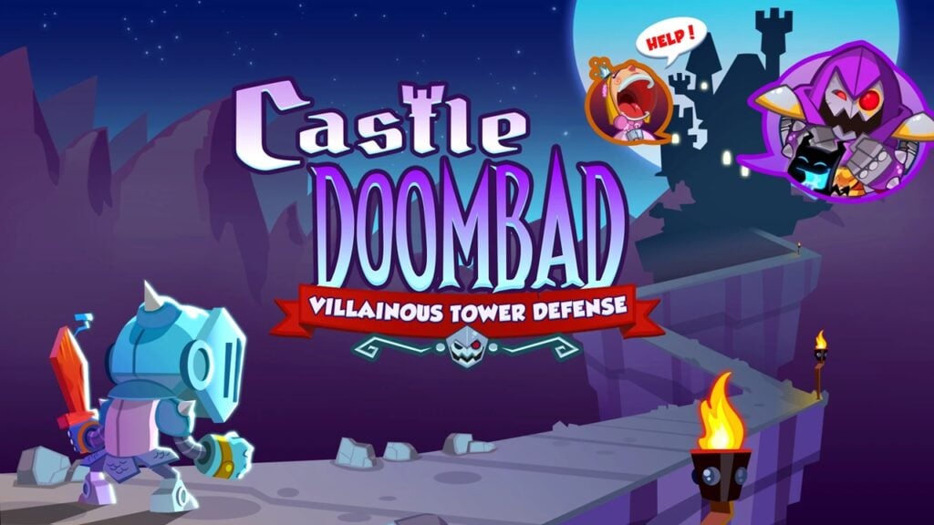 Doombad Castle'da kötü lair'i savunmak: Şimdi Android'de öldürmek için ücretsiz!