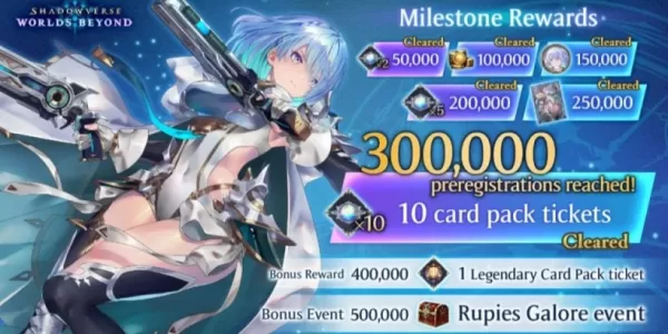 Shadowverse: Worlds Beyond Hits 300K Pra-Pendaftaran, memperkenalkan Pencapaian Baru