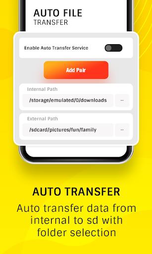 Auto Transfer:Phone To Sd Card ภาพหน้าจอ 2