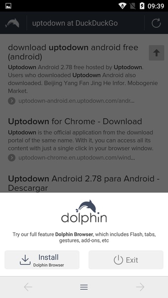 Dolphin Zero Incognito Browser Ảnh chụp màn hình 0