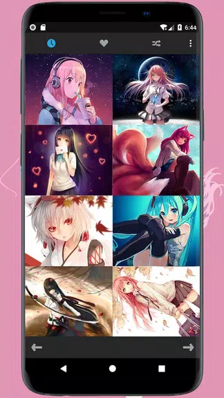 Beauty Anime Girls Wallpapers Ekran Görüntüsü 0