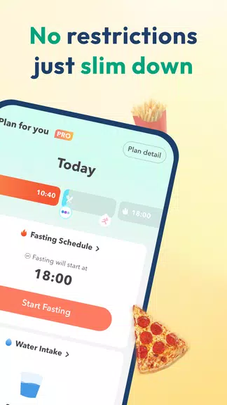 Litely: Fasting Plan & Tracker Captura de tela 1