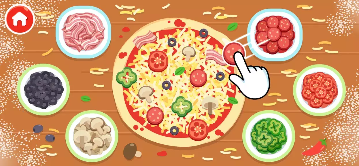 Pizza Cooking Games for Kids ဖန်သားပြင်ဓာတ်ပုံ 0