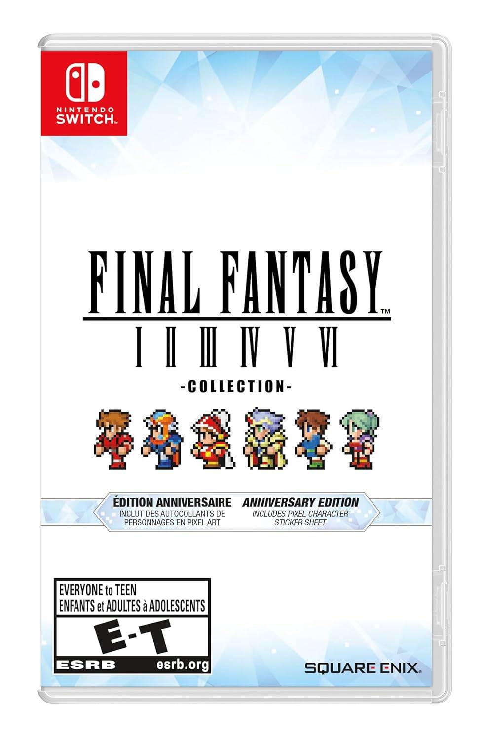 Final Fantasy I-VI Collection Anniversary Edition is net gedaald naar een lage prijs aller tijden bij Amazon