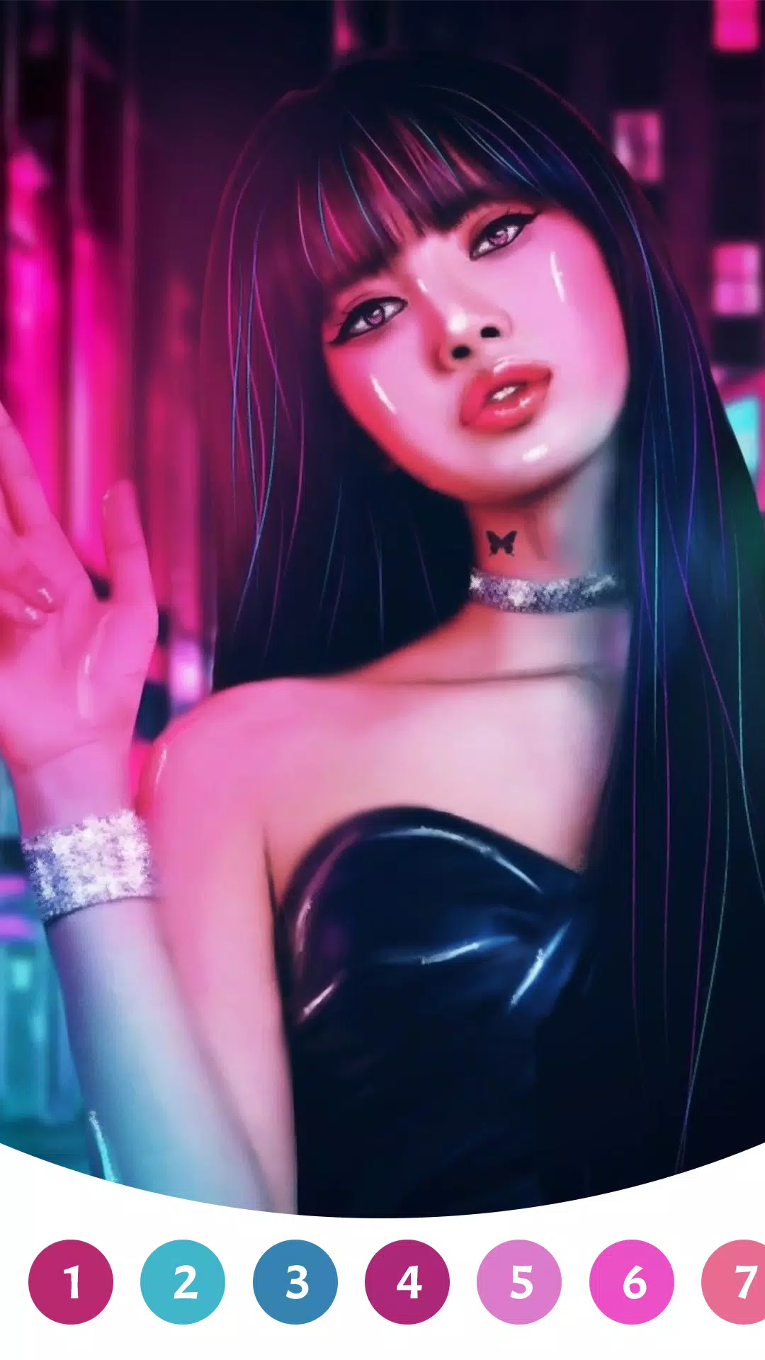 BlackPink Paint by Number Screenshot 0