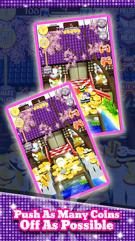 Coin Japan Pusher Fever Mania Capture d'écran 2