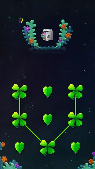 AppLock Theme Lucky Clover Скриншот 0