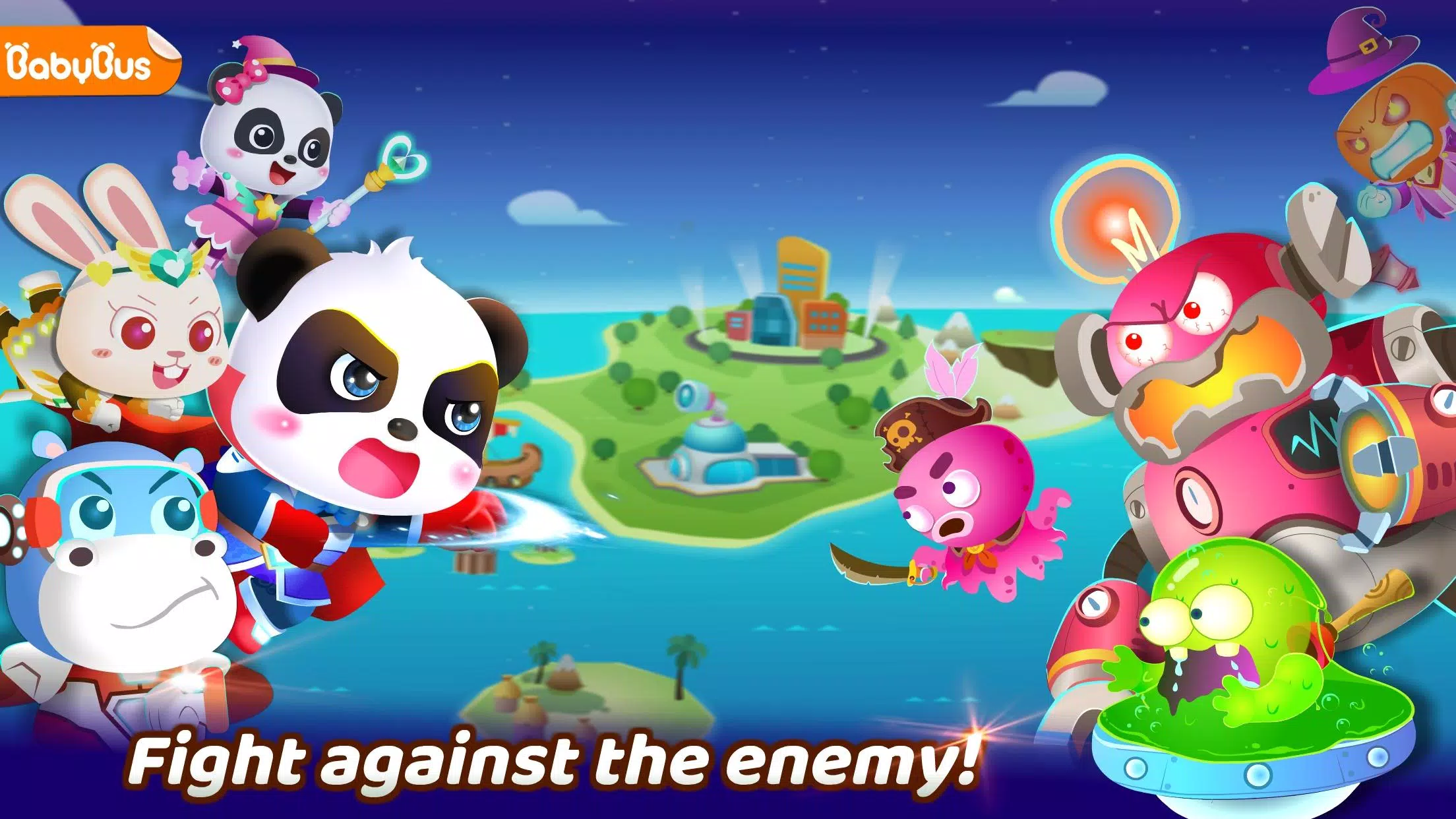 Little Panda's Hero Battle ภาพหน้าจอ 0