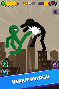 Jogos offline Stick Man Battle Captura de tela 0