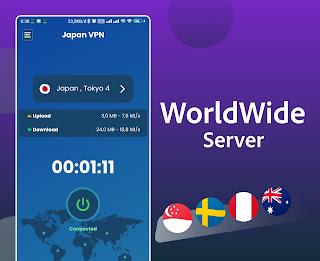 Japan VPN - Use Japan Proxy Ip Ảnh chụp màn hình 2