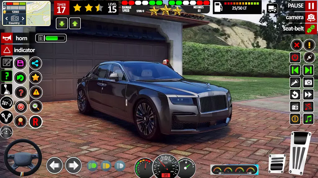 Modern Car 3D: Driving School Screenshot 2