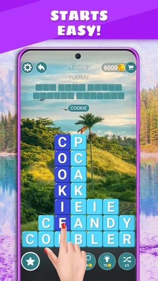 Word Cube - A Super Fun Game Schermafbeelding 0