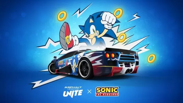 Sonic은 Asphalt Legends에 최신 공동 작업에 연합합니다