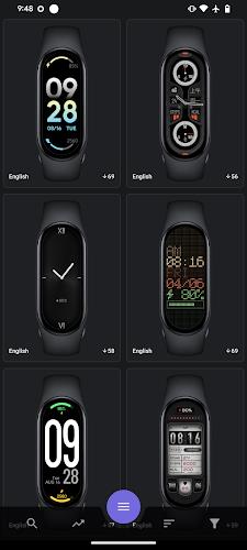 Mi Band 8 Watch Faces स्क्रीनशॉट 0