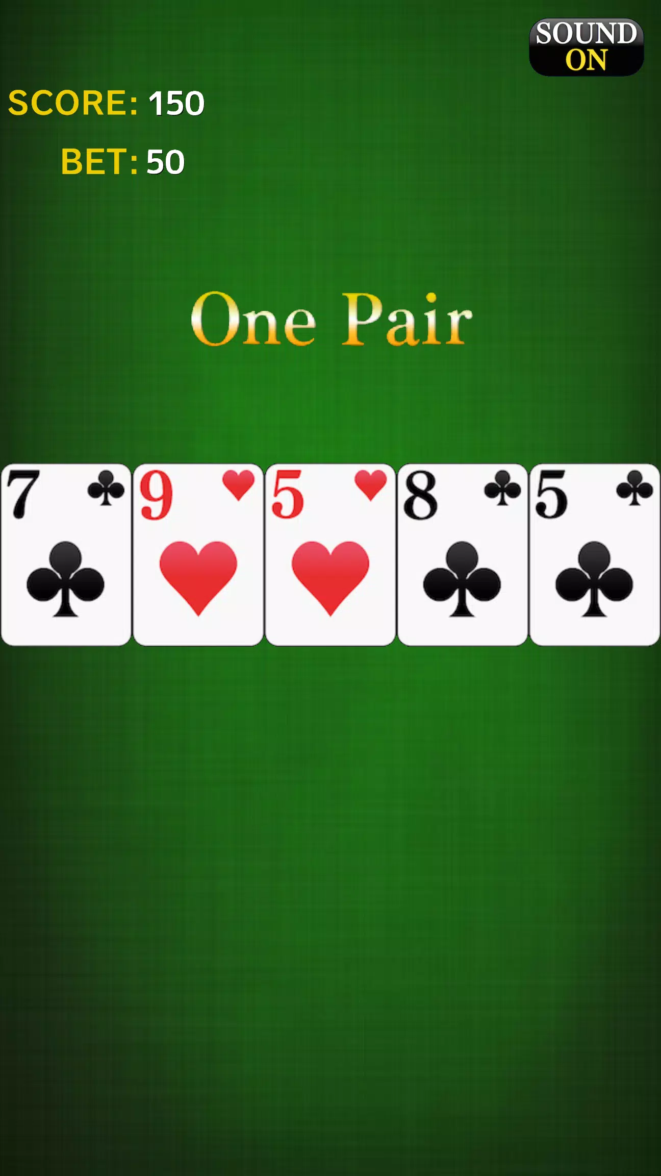 Poker - Card Game! スクリーンショット 1